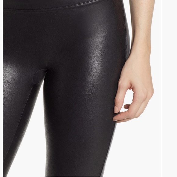 Very good condition, Spanx, faux leather leggings - Picture 3 of 5